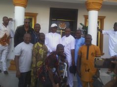 NEW HEAVEN ESTATE MANAGEMENT HONOURS ONIBA EKUN OF IBA KINGDOM WITH SPECIAL BIRTHDAY GIFT