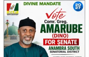 Greg AmArube (Dino) Unveils Divine Mandate for Anambra South Senate Bid